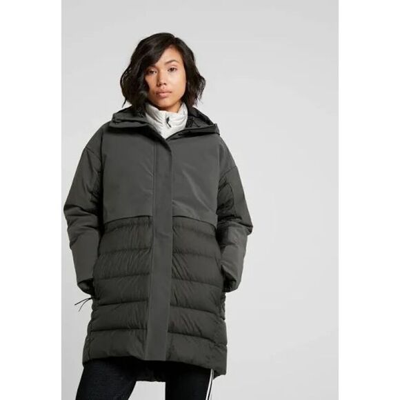 Adidas MYSHELTER CLIMAHEAT PARKA Women’s Down Puffer Jacket Parka - Picture 1 of 16